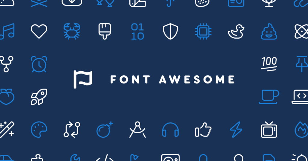 دابەزاندنی فۆنتی fontawesome